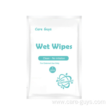 OEM alcoholic wet wipes for hand cleaning